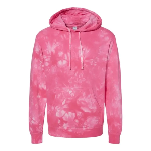 Independent Trading Co. Midweight Tie-Dyed Hooded Sweatshirt