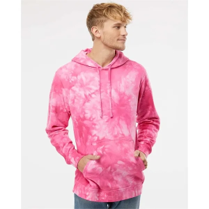 Independent Trading Co. Midweight Tie-Dyed Hooded Sweatshirt