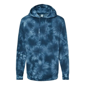 Independent Trading Co. Midweight Tie-Dyed Hooded Sweatshirt