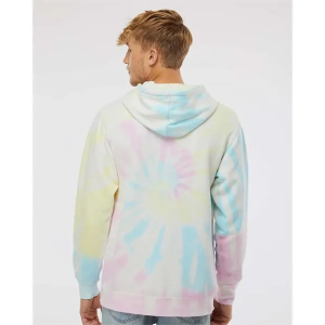 Independent Trading Co. Midweight Tie-Dyed Hooded Sweatshirt