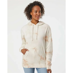 Independent Trading Co. Midweight Tie-Dyed Hooded Sweatshirt