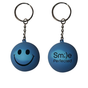 Mood Smiley Face Stress Key Chain