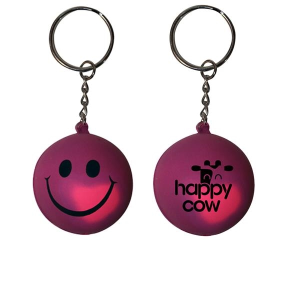 Mood Smiley Face Stress Key Chain
